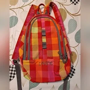 Dakine | Bags | Dakine Checkerboard Red Pink Orange Neon 